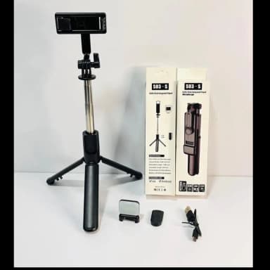 Trípode Selfie con Luz LED