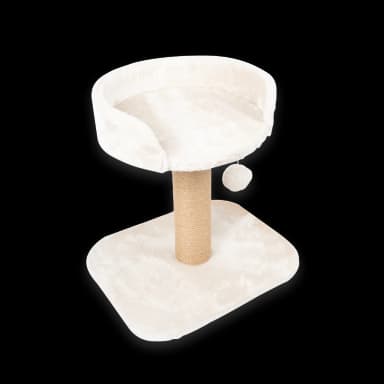 Poste rascador para gatos de tela de sisal