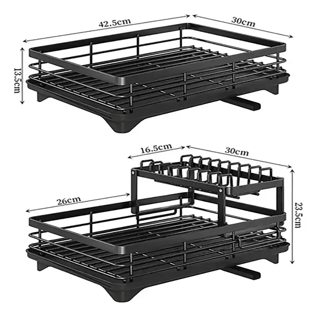 Escurridor de vajilla expansible