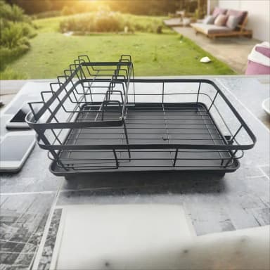 Escurridor de vajilla expansible