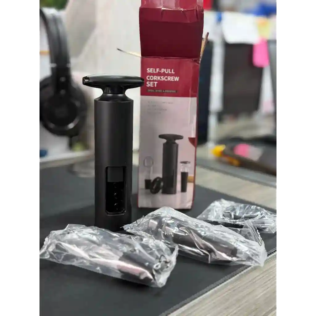 Destapador de vinos electrico