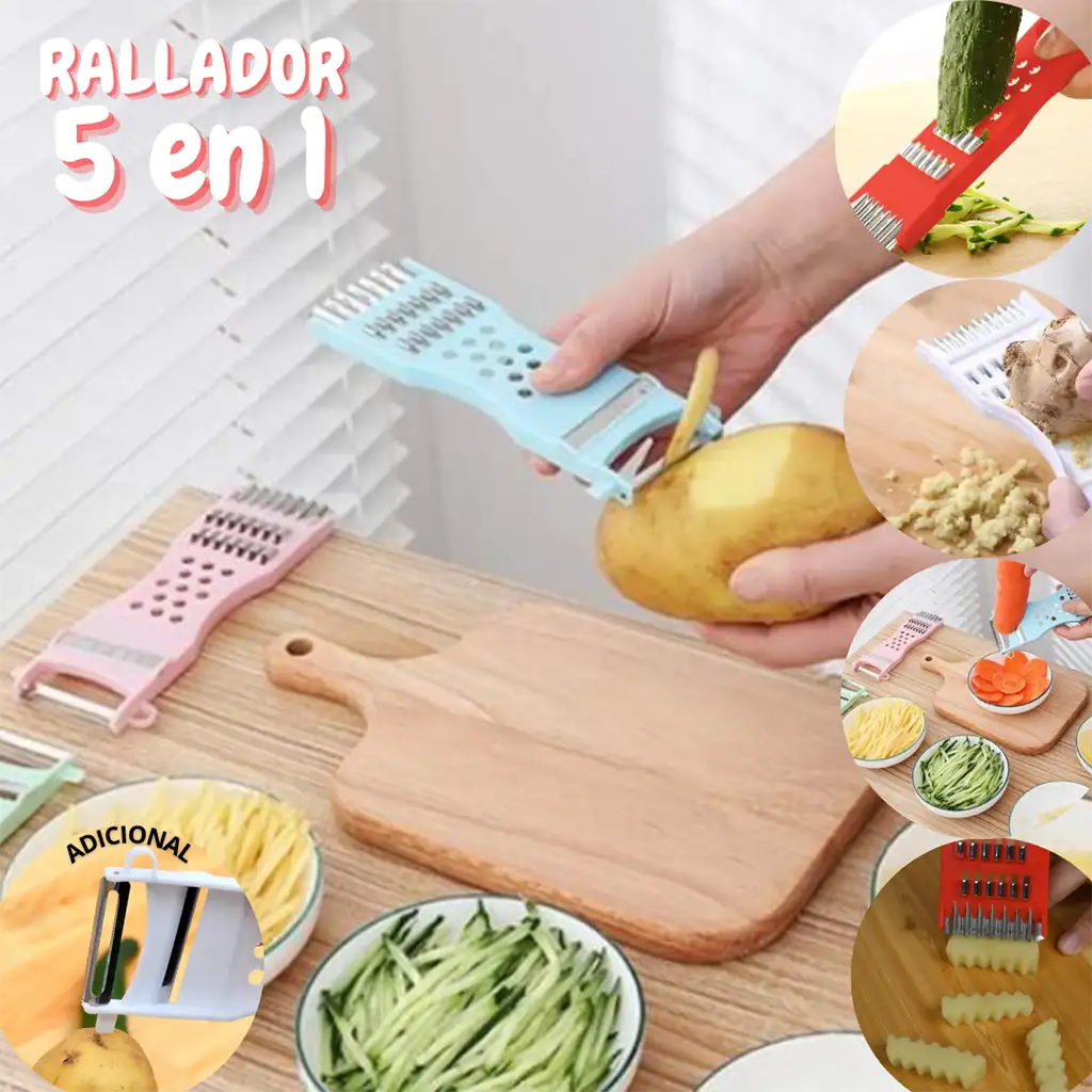 Rallador 5 en 1