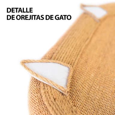 Rascador y cama 2 en 1 para gatos