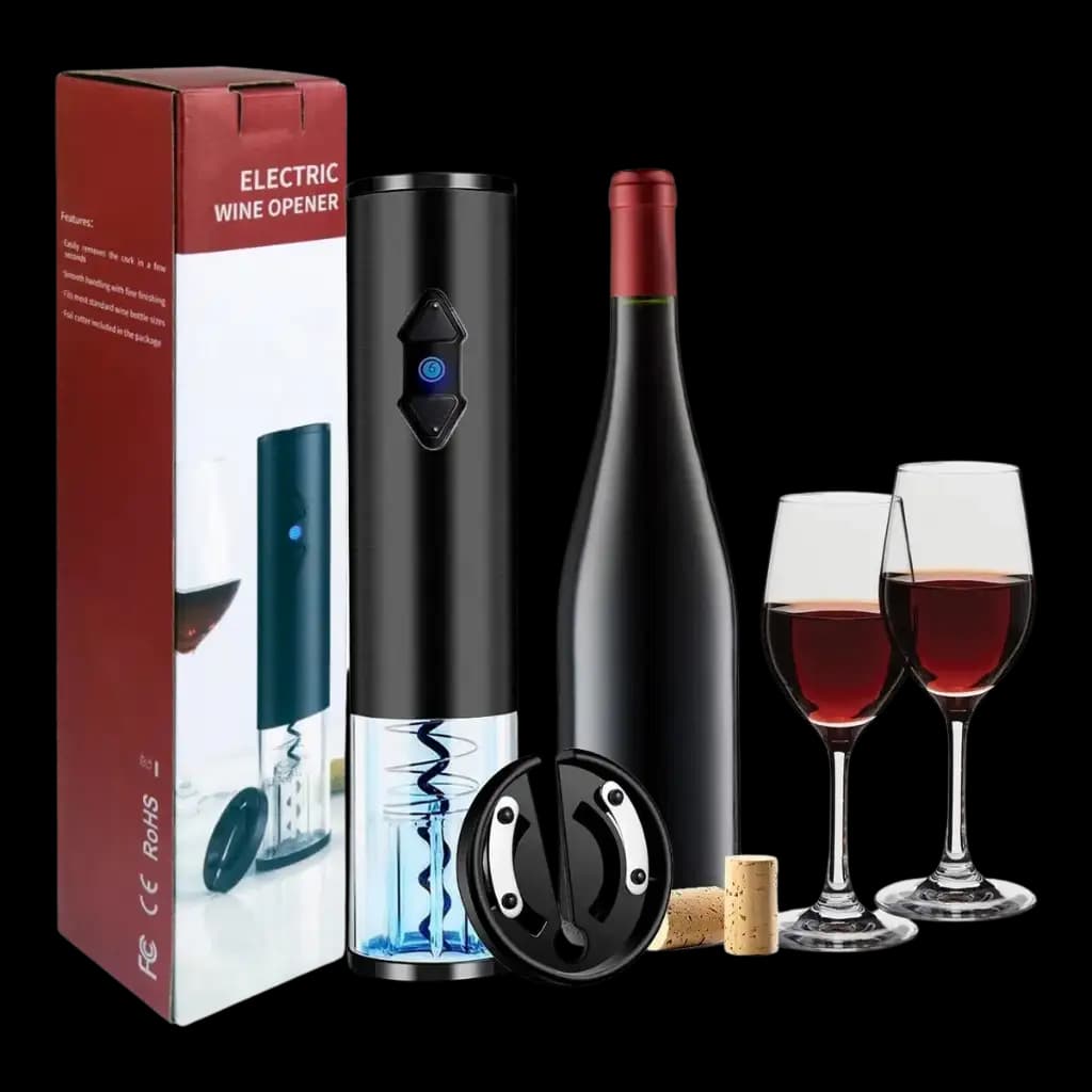 Destapador de vinos electrico