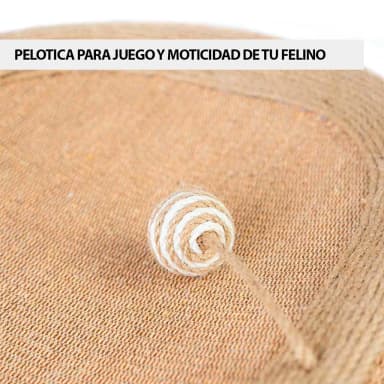 Rascador y cama 2 en 1 para gatos