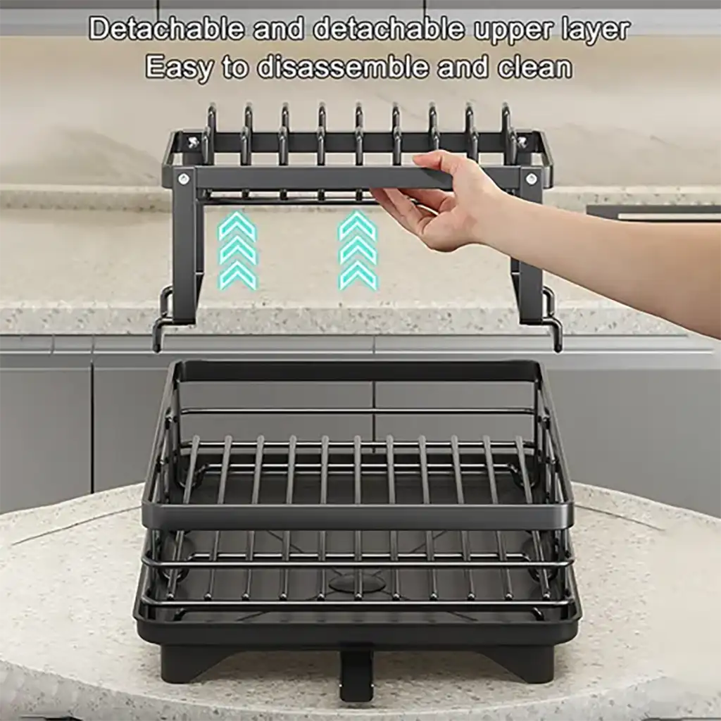 Escurridor de vajilla expansible